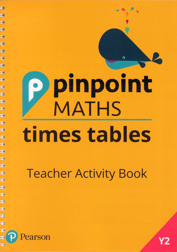 原版进口 Pinpoint Maths Times Tables Year2 Teacher Activity Book 精确定位数学时间表教师活动手册