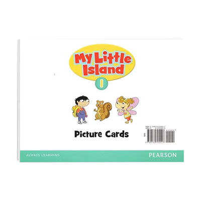 现货原版进口  My Little Island picture cards 1/2/3 级别教学卡片 原版朗文培生幼儿园小班英语启蒙入门初级英语教材