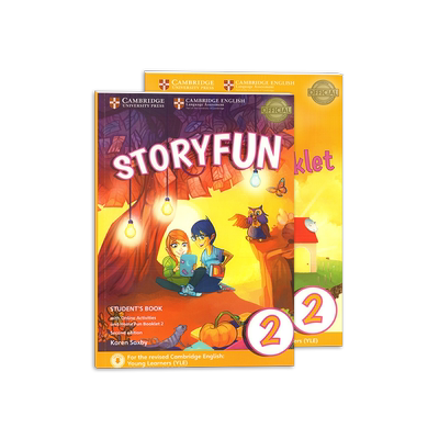 现货 原版剑桥少儿英语 YLE二级考试书官方教材 第二版Cambridge Story fun 2级别学生用书带在线自学账号和练习册Storyfun包邮