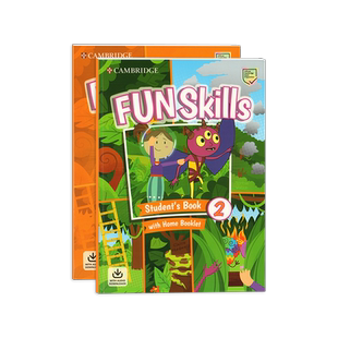 原版剑桥少儿英语一级教材Fun Skills 2级学生书练习册2020YLE官方等级备考Cambridge movers剑桥国际听说读写进口图书新考纲