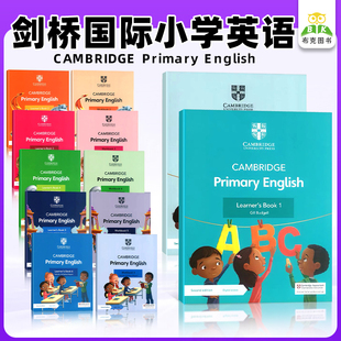 剑桥国际小学英语教材 新版Cambridge Primary English 1 2 3456级学生书练习册含学习账号剑桥国际学校少儿英文课程原版进口书籍