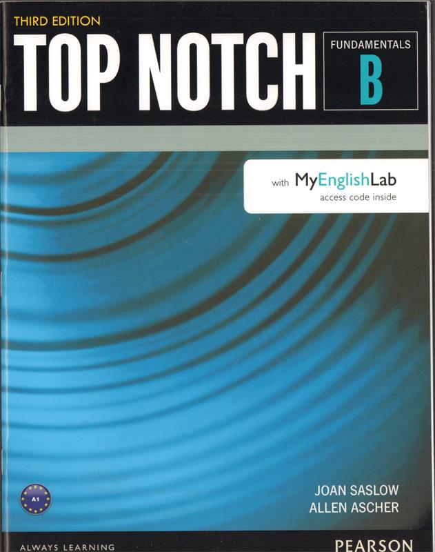 培生欧美主流英语教材Top Notch with MyEnglishLab B册 第三版 学生书 英文原版 高中大学成人经典教材 含在线资源