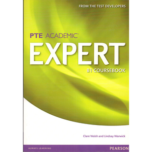 清仓特价培生原版英语教材 Pearson PTE academic Expert B1 初级Coursebook[9781447975007]