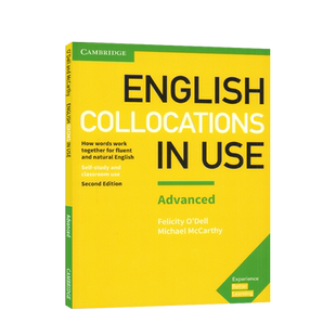 原版剑桥英语词典常用搭配English Collocations in Use 剑桥备考书籍PET-FCE CAE-CPE英文教材单词图书 少儿词汇初中自学工具书籍