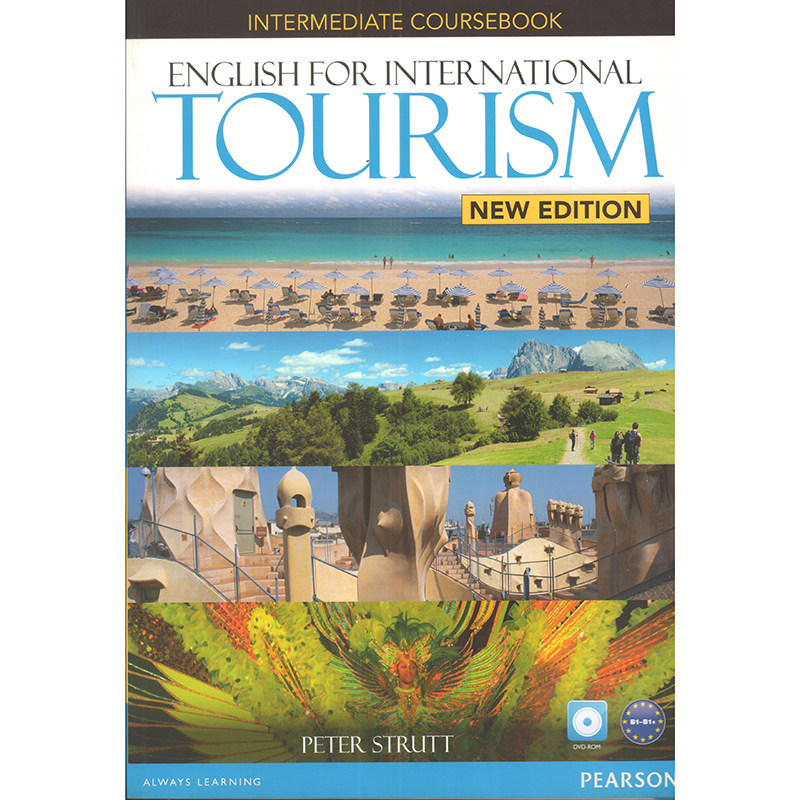 原版进口国际旅游英语English For International TOURISM New Edition Coursebook 中级课程书