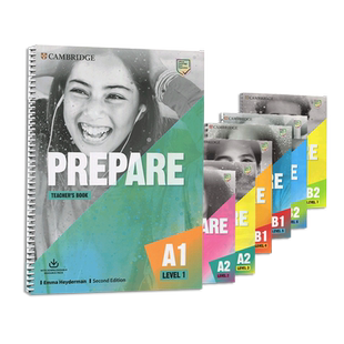 原版剑桥少儿英语教材 Prepare TEACHER'S BOOK1234567级别教师用书书含答案 小学英语考级教案KET PET