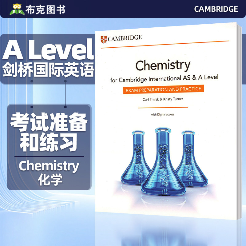 剑桥国际化学考试备考练习Chemistry for Cambridge International AS & A Level Exam Preparation and Practice-9781009388634