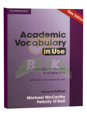 剑桥英语学术词汇在用 第2版 Academic Vocabulary in Use NEW Edition with Answers FCE/CAE词汇书 英文进口原版