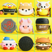 Enco pro男女款 Air3蓝牙耳机套oppoenco 适用Oppo air2新声版 保护套Air2pro耳机壳卡通可爱air2 新款 耳机仓盒