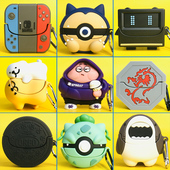 适用小米Buds5耳机套适用xiaomi Buds5降噪蓝牙耳机壳Buds4保护套M2224E1硅胶buds5pro软壳防摔软壳卡通创意