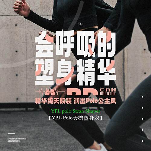 YPL运动polo 上衣女天鹅立领长袖春秋新款修身薄款瑜伽塑身衣