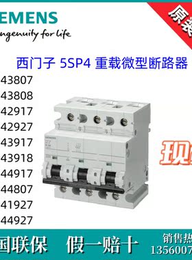 5SP43807/3808/2917/2927/3917/3918/4917/4807/1927/492-7西门子