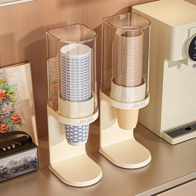 一次性杯子取杯器纸杯子置物架