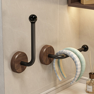 发圈发箍收纳挂钩壁挂皮筋发绳夹首饰架免打孔卫生间头绳收纳神器