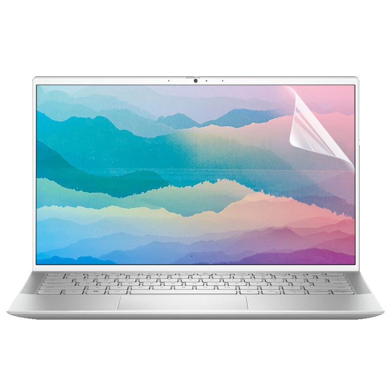 戴尔灵越7300专用键盘膜11代i5 i7凹凸透明TPU按键防尘垫套13.3寸笔记本电脑高清防蓝光钢化屏幕保护贴膜