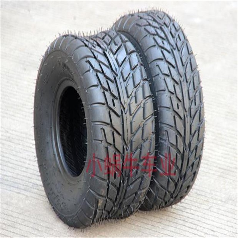大/小公牛沙滩车配件 前19X7-8后18X9.50-8寸公路轮胎 耐磨真空胎