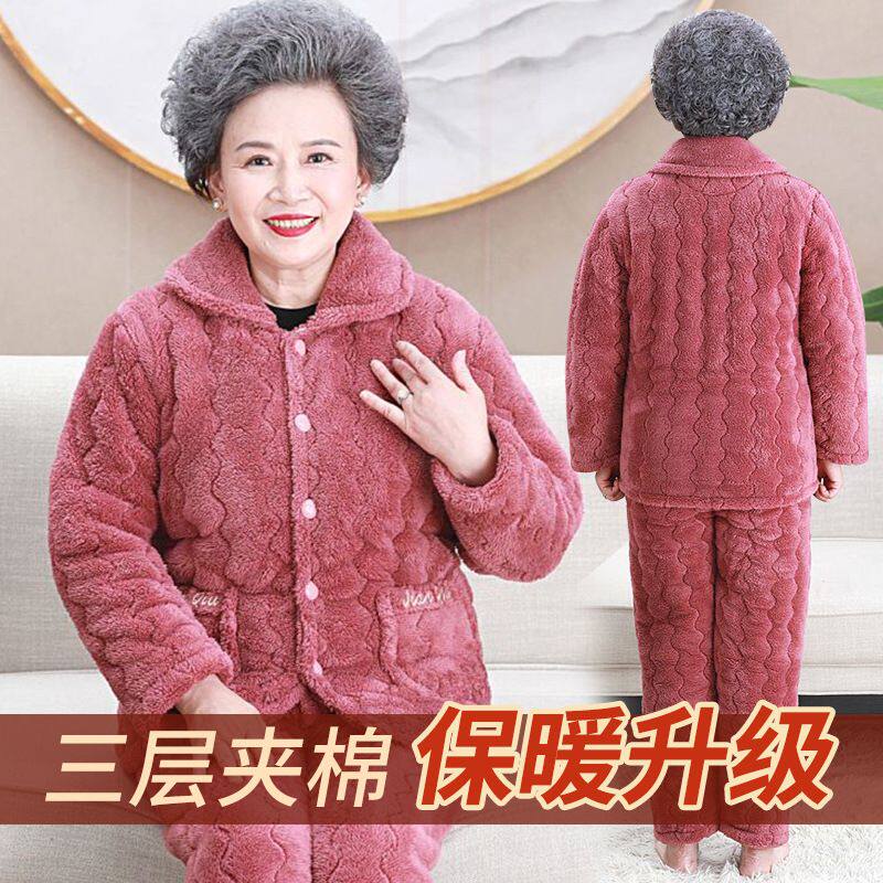 清仓冬季新款中老年妈妈