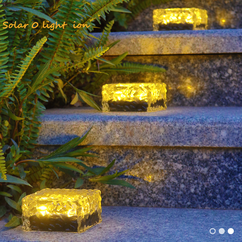 昊绿光能太阳能灯户外玻璃冰砖