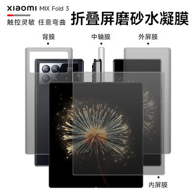 适用于mlxfold3磨砂水凝防指纹