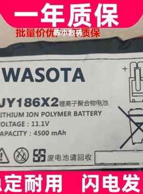 适用JY186X2锂离子聚合物电池 11.1V WASOTA POLYMER BATTERY原装