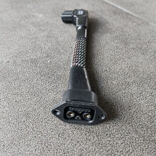 10平新国标电动车雅迪插座充电器转换线2+8锂电换电品字通用插头