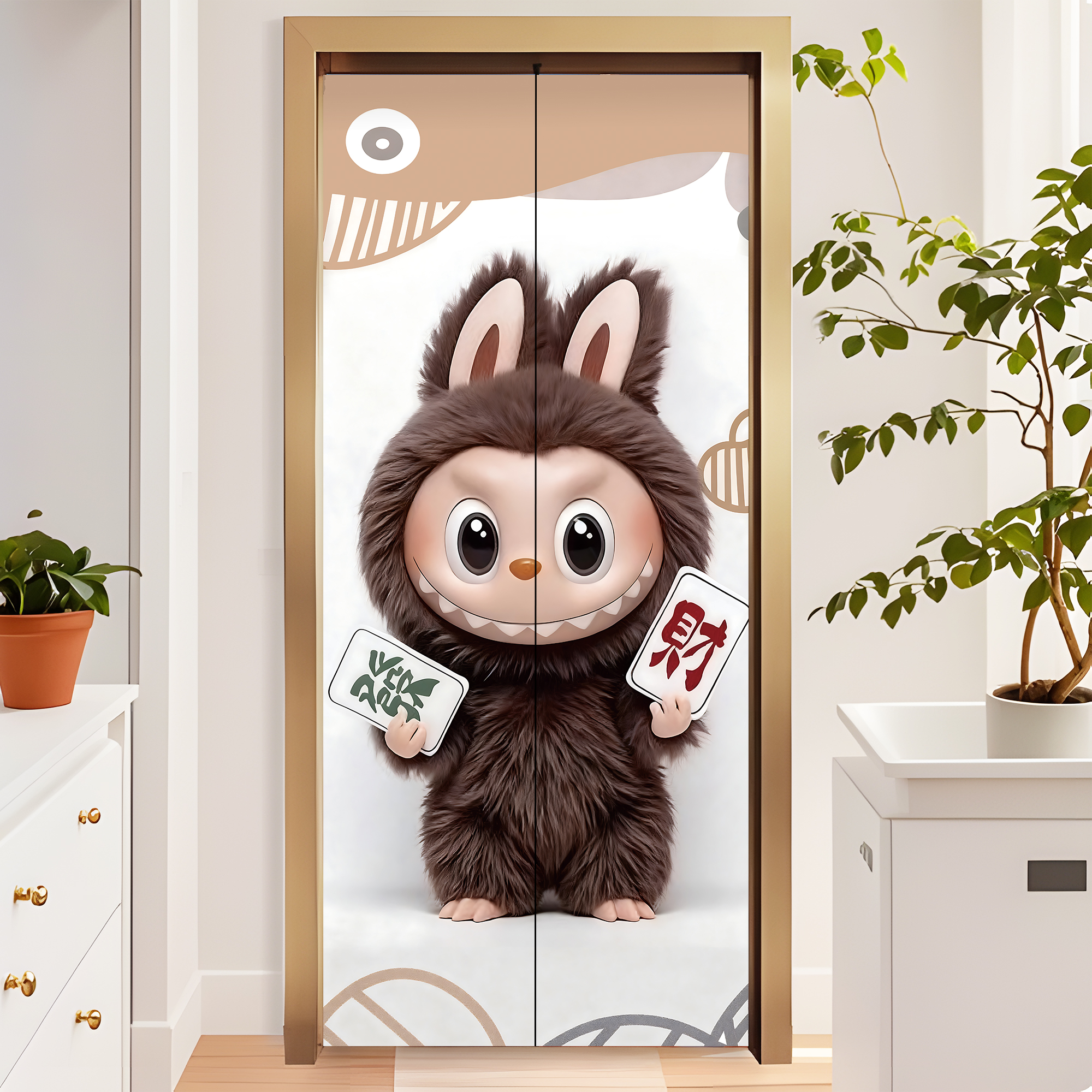 【极速发货】电梯门贴纸