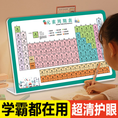 化学元素周期表实物摆件