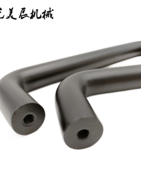 XAE11/12-D19-L150/170/190/203/230铝合金机箱拉手 黑色圆形把手