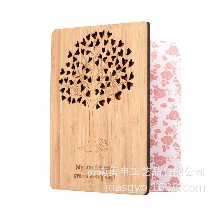 节日主题贺卡婚礼母亲节圣诞贺卡结婚木质卡片问候卡祝福卡片