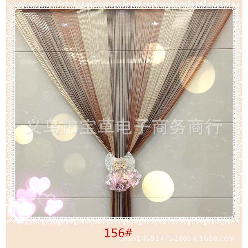厂家直销特价多色彩虹加密直线帘/门帘/隔断玄关帘/装饰窗帘
