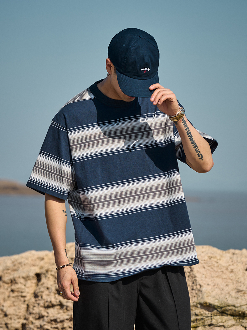 TANOXI短袖日系青年T恤