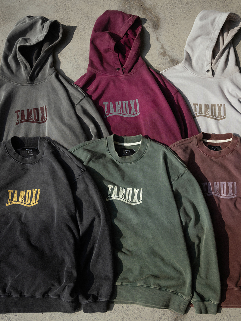 TANOXI日系卫衣帽衫卫衣