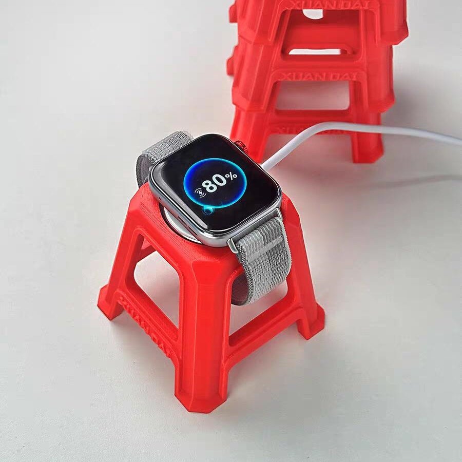 ”广东省凳“适用手表充电支架充电底座创意3D打印桌面创意摆件,3C数码配件,手机支架/手机座,淘宝优惠券,粉丝福利购,淘宝优惠卷