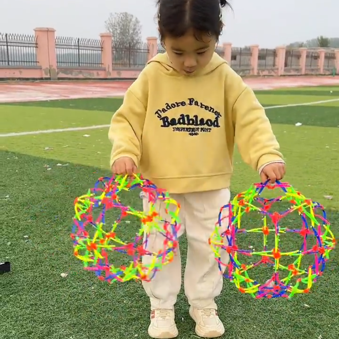 魔术伸缩球儿童玩具百变形球百变花球变大收缩儿童户外抛接球玩具,玩具/童车/益智/积木/模型,球类玩具/球类运动,淘宝优惠券,粉丝福利购,淘宝优惠卷