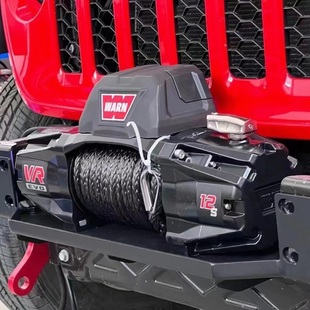 WARN沃恩绞盘12000磅汽车电动绞盘12v越野脱困自救拖车软揽绳绞盘