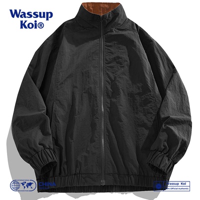 WASSUOKOI山系户外运动立领夹克