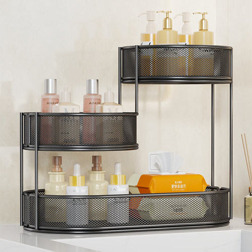 卫生间置物架浴室洗漱台桌面厕所洗手间多功能洗脸池边上收纳架子