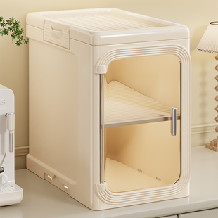 婴儿用品收纳柜婴儿喂养台奶瓶副食品工具奶粉餐具收纳盒桌面置物