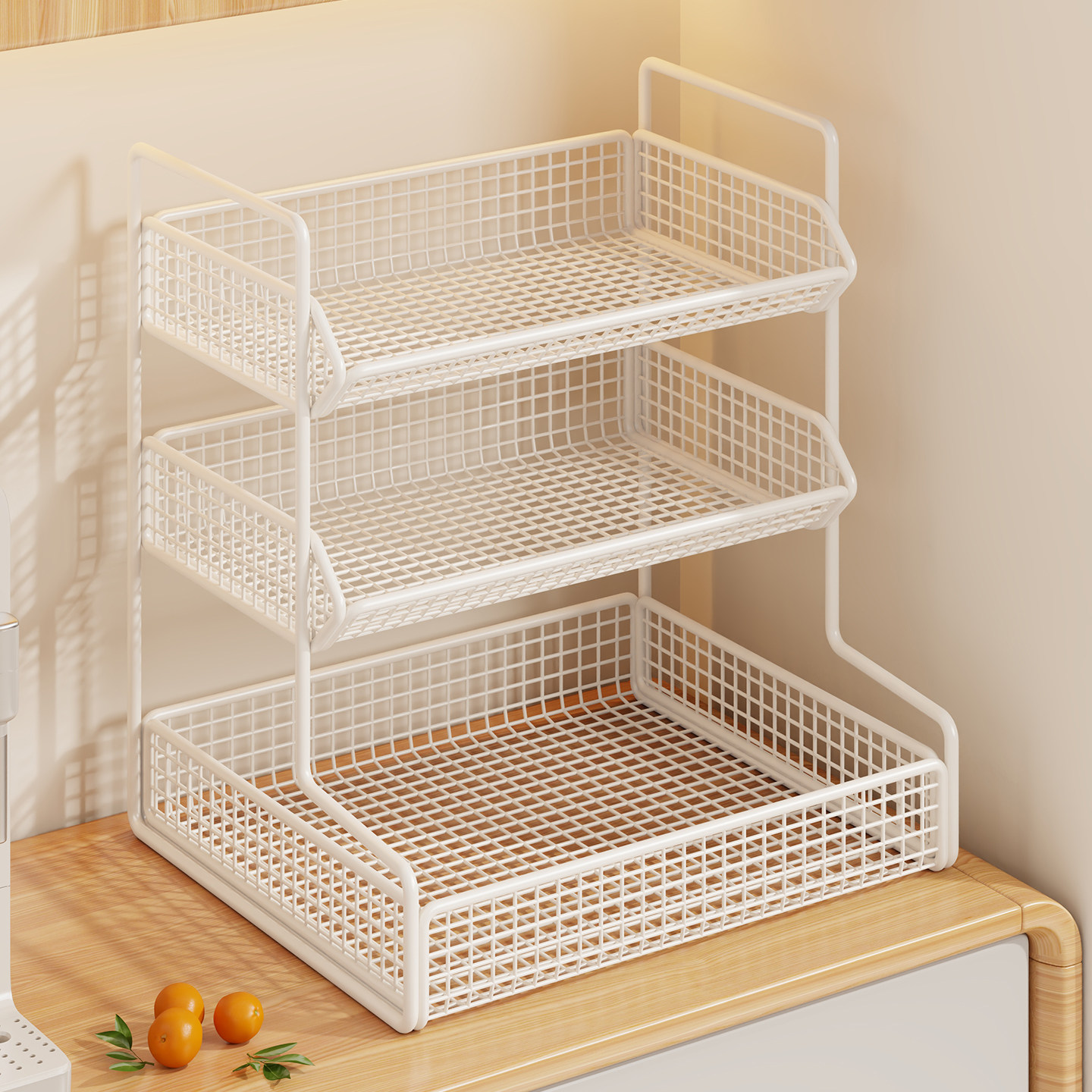 桌面置物架餐桌上零食架客厅水杯架子厨房台面调料多层杯子收纳架,收纳整理,桌面收纳盒,淘宝优惠券,粉丝福利购,淘宝优惠卷