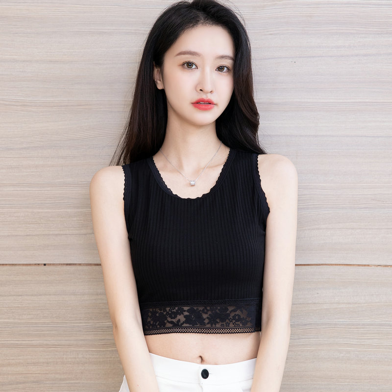 蕾丝吊带抹胸女夏秋装薄款打底内衣短款内搭防走光外穿裹胸小背心,女装/女士精品,背心吊带,淘宝优惠券,粉丝福利购,淘宝优惠卷