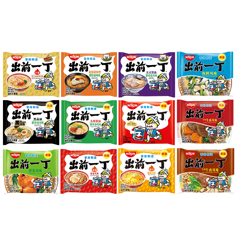 香港进口日清出前一丁方便面整箱