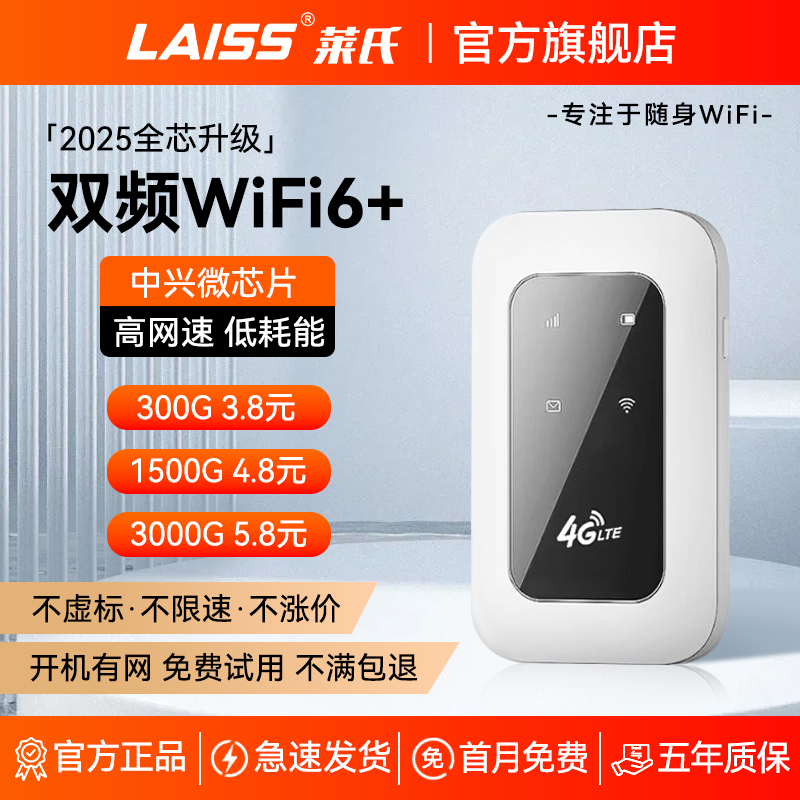 高速随身移动wifi2025新款不限流