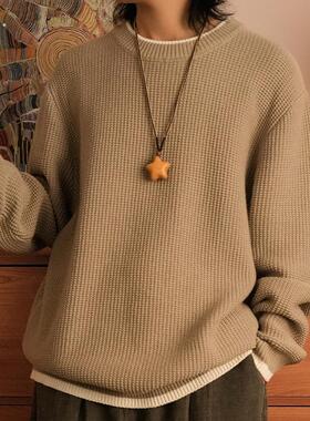 贰狸五角星日系一绳多用皮革编织覆长款古星月亮星脖颈毛衣项炼