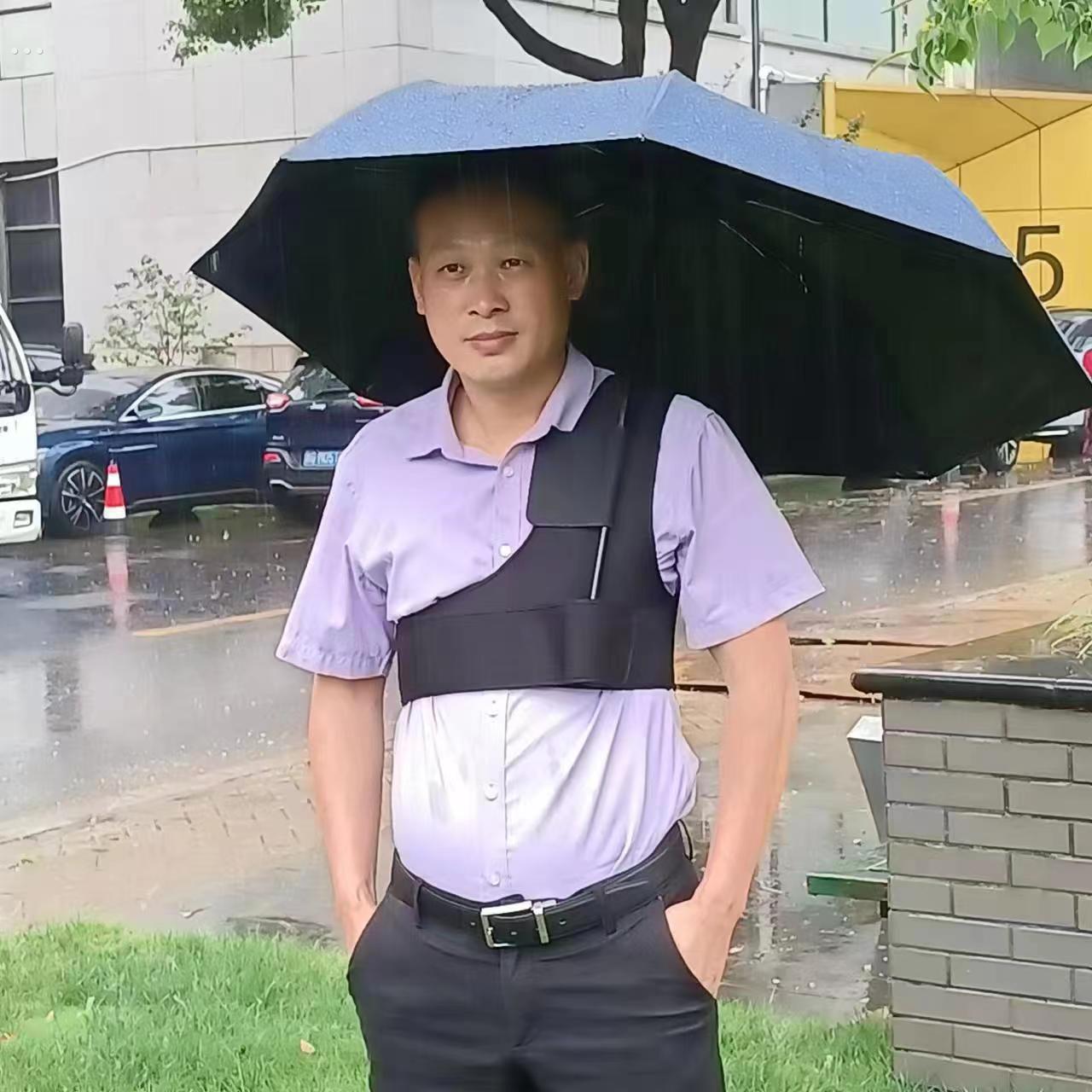 不用手撑的雨伞新款便携加厚打伞神器两用雨伞遮阳防晒防紫外线