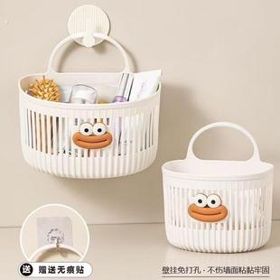 多功能小挂篮卫生间浴室废弃洗脸巾收纳筐厨房宿舍床边壁挂式 吊篮