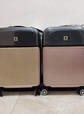 微瑕疵乐扣乐扣时尚双色拉杆箱商务万向轮旅行行李箱登机箱LTZ954