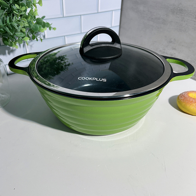 乐扣乐扣24CM双耳汤锅