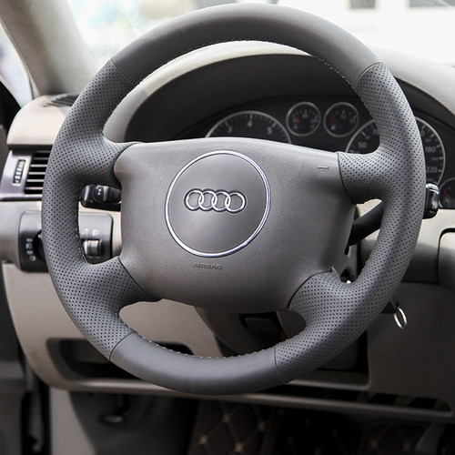 适用于老款A6专用手缝方向盘套