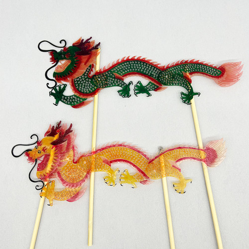 竹操作杆幼儿园皮影DIY动感皮影