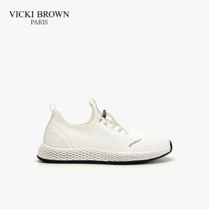 VICKI BROWN夏季新款增高男鞋透气网鞋运动飞织跑步休闲鞋男士